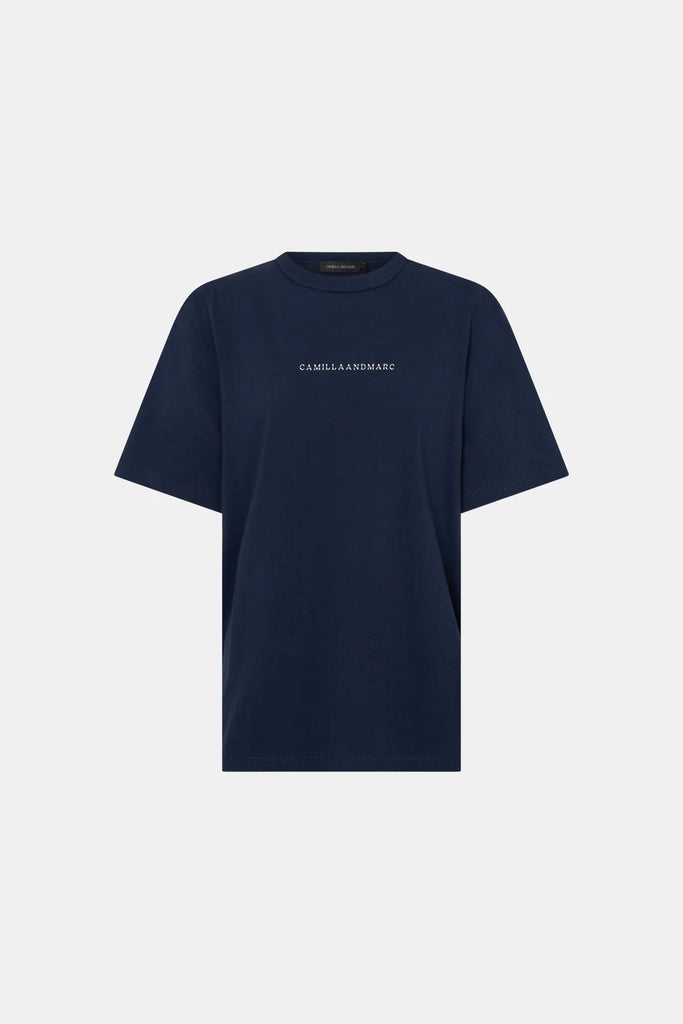 Camilla and Marc - Suvero Logo Tee - Navy