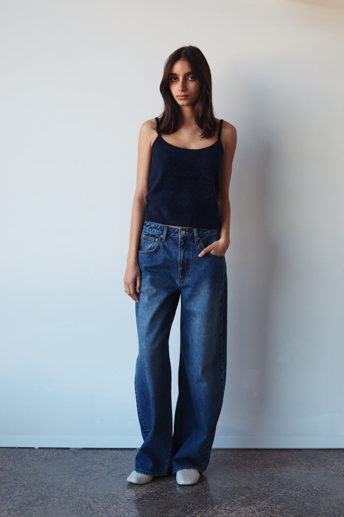 Assembly - Carina Wool Tank - True Navy