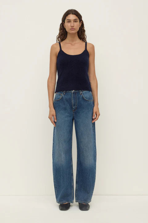 Assembly - Carina Wool Tank - True Navy