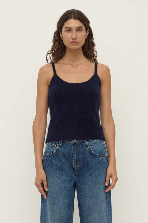 Assembly - Carina Wool Tank - True Navy