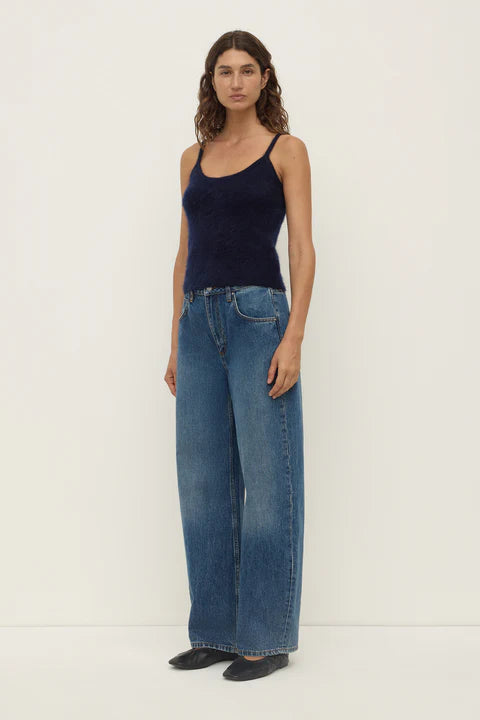 Assembly - Carina Wool Tank - True Navy