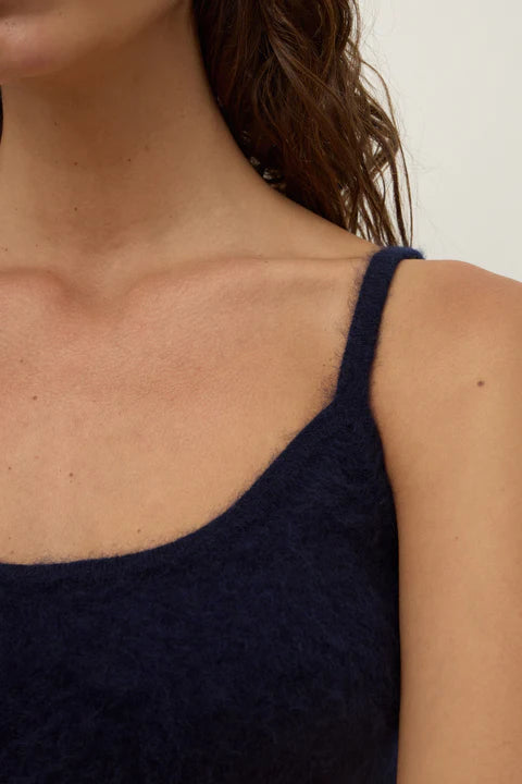 Assembly - Carina Wool Tank - True Navy