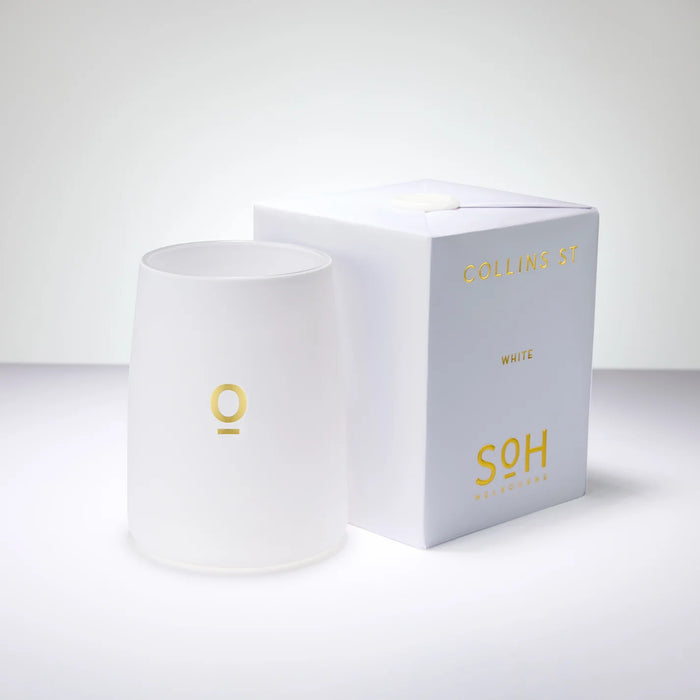 SOH Melbourne - Collins Street - White Matte Glass