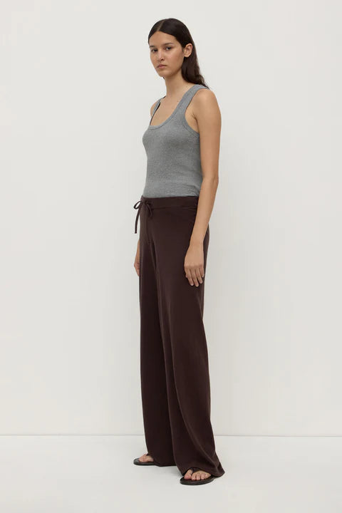 Assembly Label - Cotton Cashmere Lounge Pant - Ganache