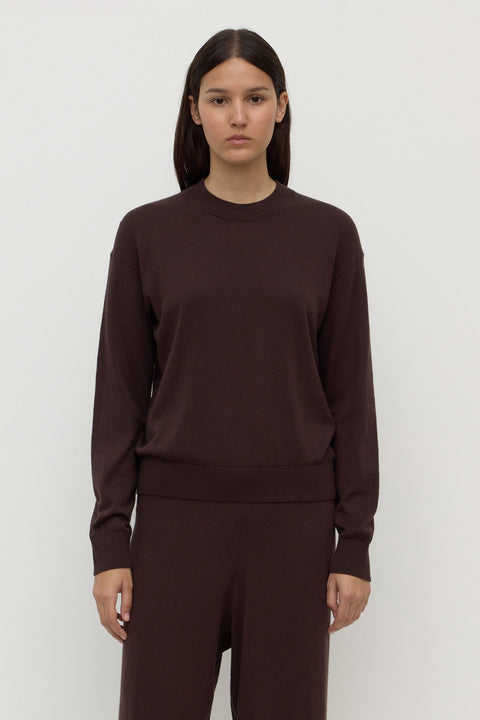 Assembly - Cotton Cashmere Lounge Sweater - Ganache