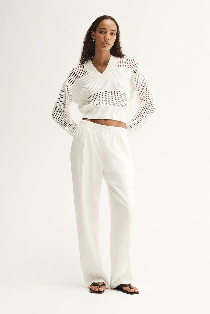 Elka - Harumi Pant - White