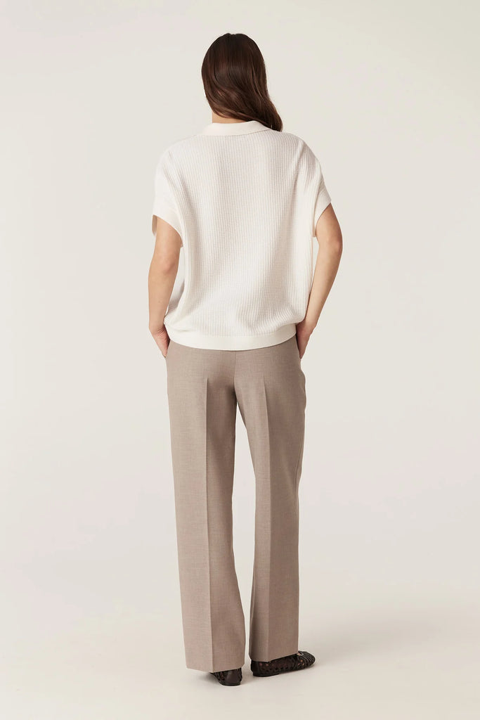 Cable - Evie Wide Leg Pant - Fawn