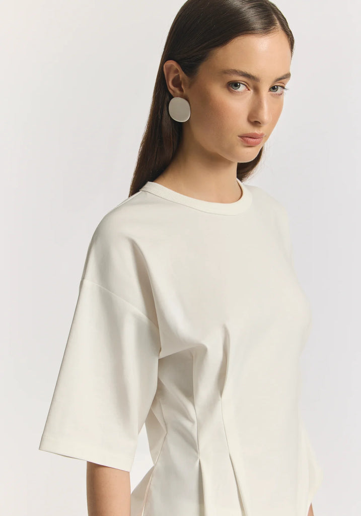 Viktoria & Woods - Aries Ponte Tee - Ivory
