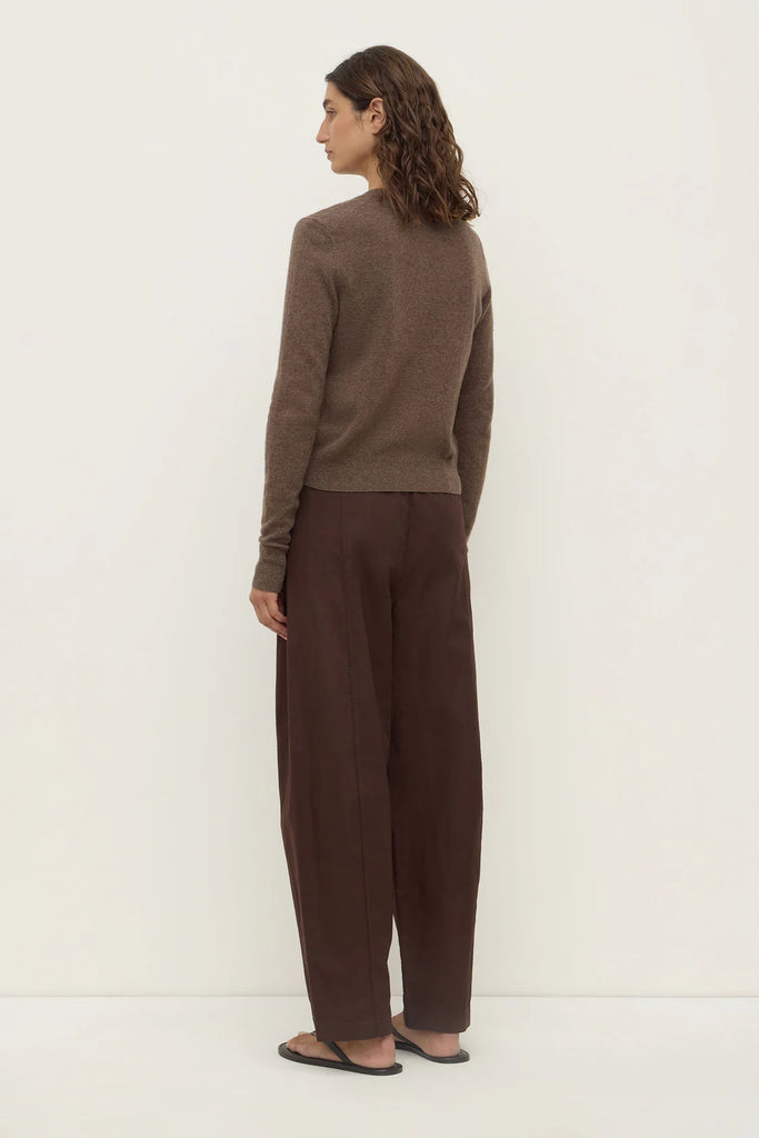 Assembly -  Benny Knit Cardigan - Cocoa Marle