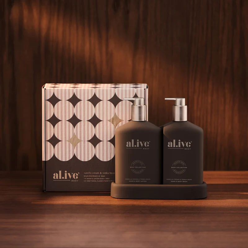Alive - Vanilla Cream & Tonka Bean Transformative Duo