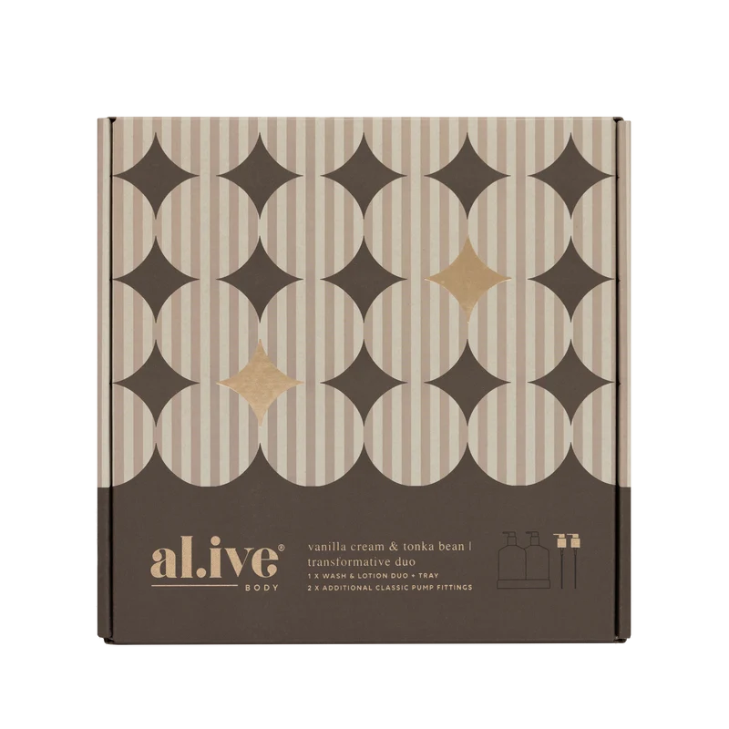 Alive - Vanilla Cream & Tonka Bean Transformative Duo