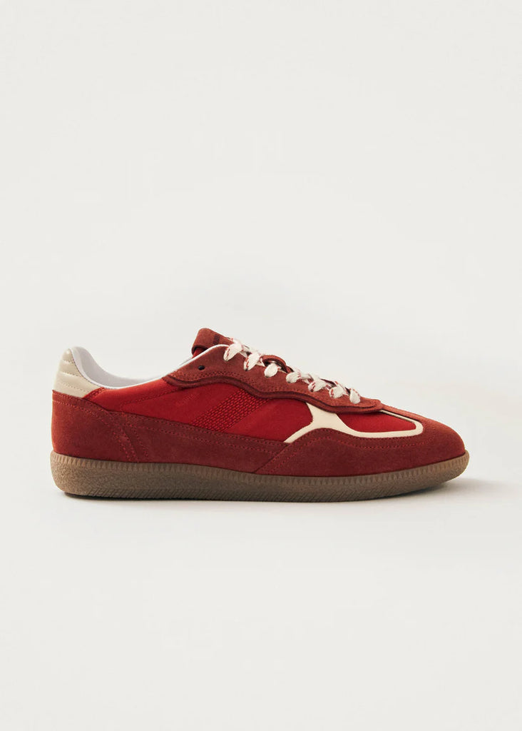 Alohas - Tb.490 Rife Sheen Red Leather Sneakers