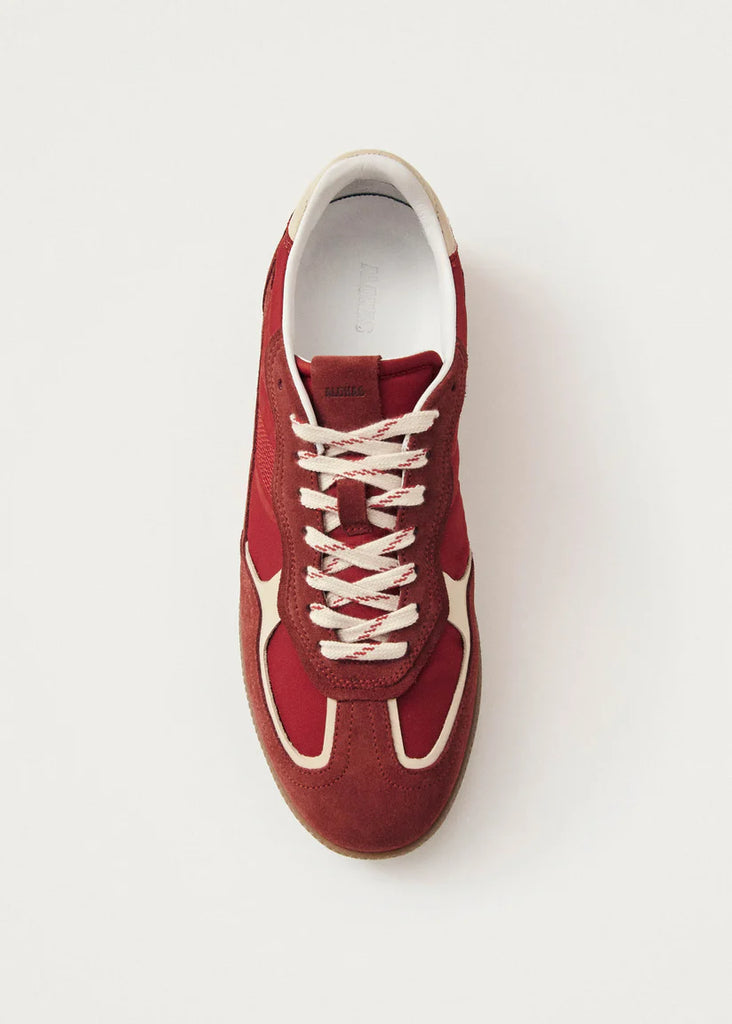 Alohas - Tb.490 Rife Sheen Red Leather Sneakers