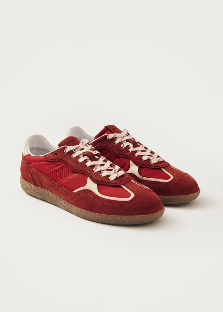 Alohas - Tb.490 Rife Sheen Red Leather Sneakers