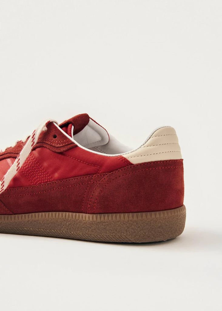 Alohas - Tb.490 Rife Sheen Red Leather Sneakers