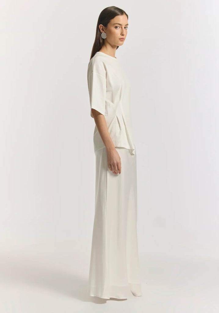 Viktoria & Woods - Aries Ponte Tee - Ivory