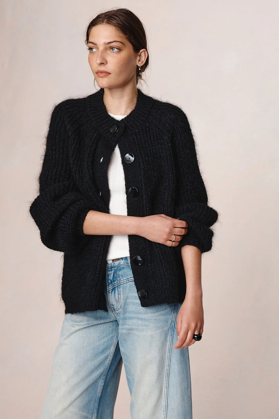 Marle - Jasper Cardigan - Black