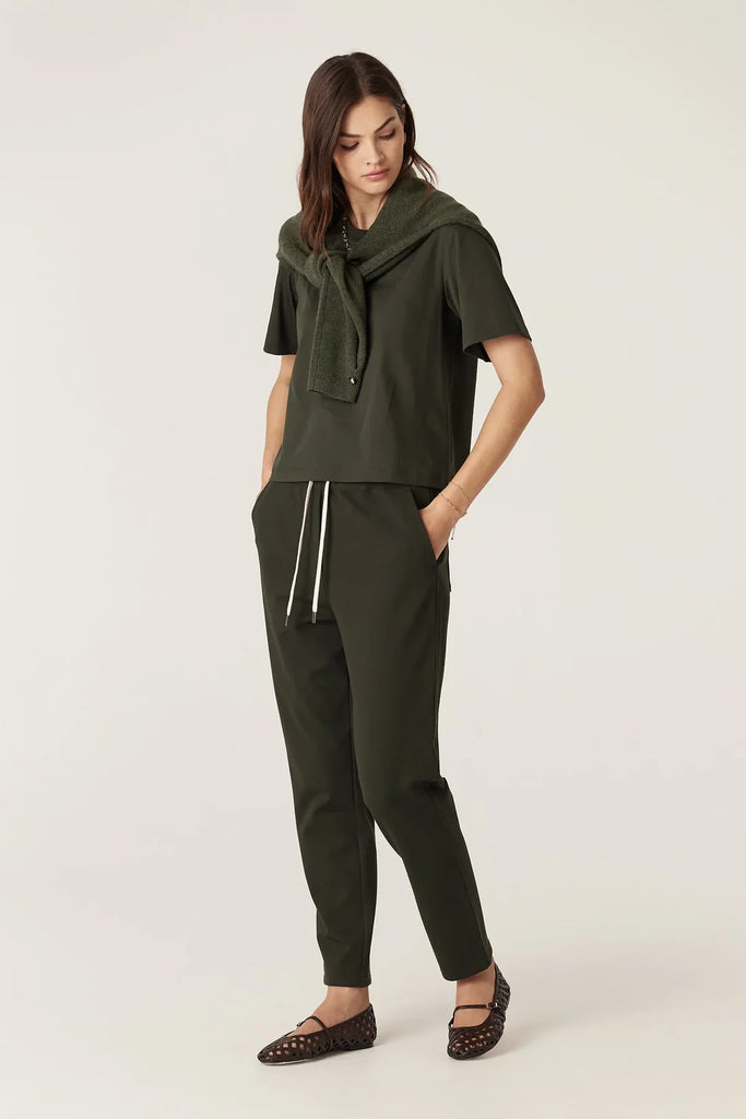 Cable - Luca Twill Jogger - Forest