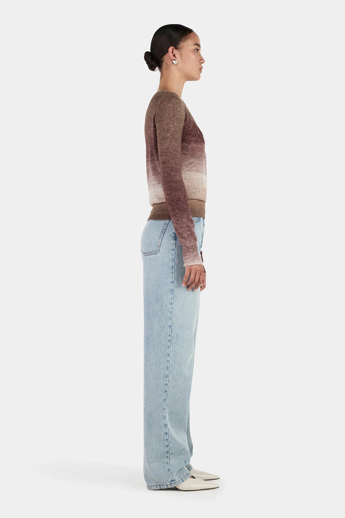 Hansen & Gretel  - Emmy Knit Top - Mocha Marle