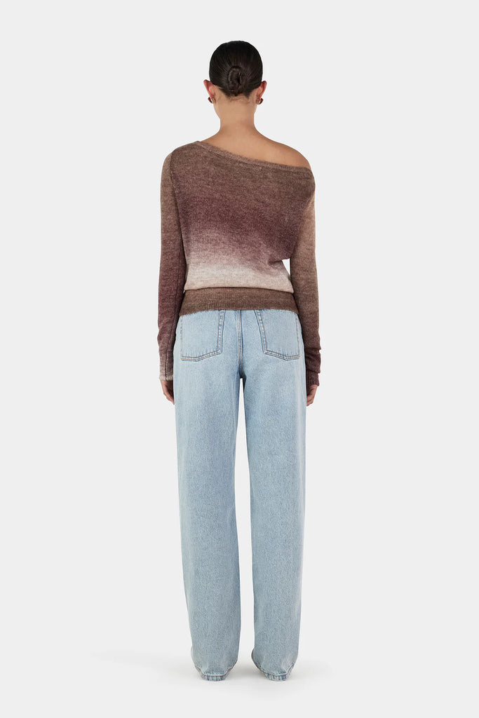 Hansen & Gretel  - Emmy Knit Top - Mocha Marle