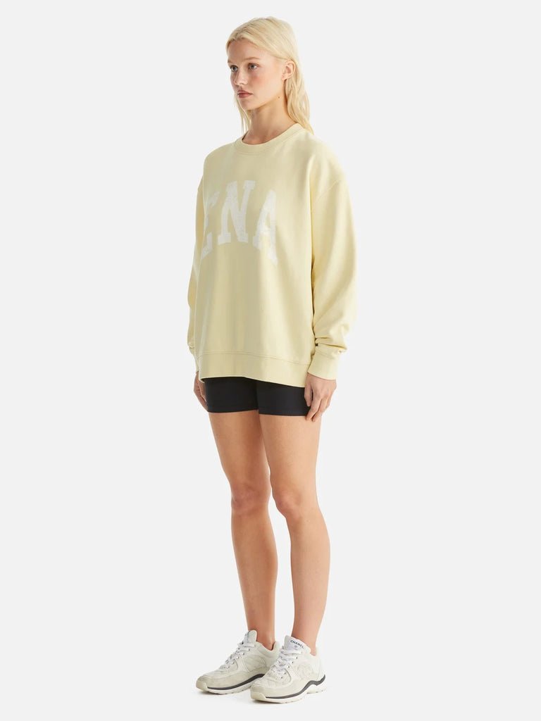 Ena Pelly - Lilly Oversized Sweater College - Butter