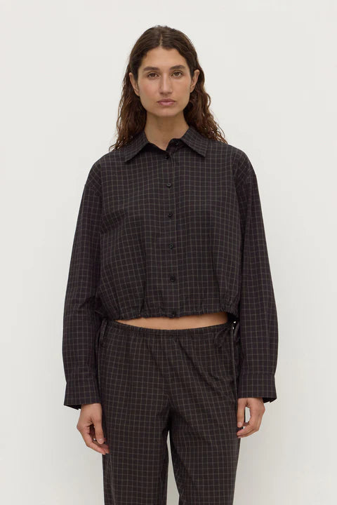 Assembly Label - Eddie Check Shirt - Brown/Black