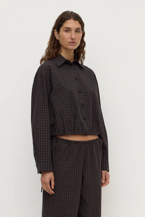 Assembly Label - Eddie Check Shirt - Brown/Black