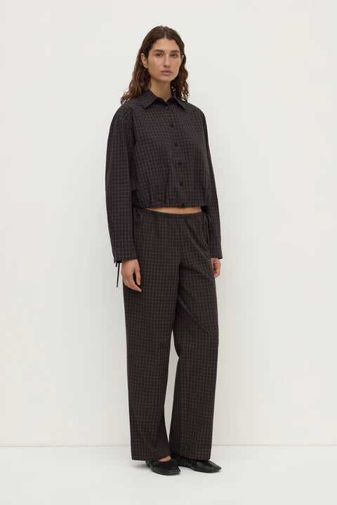 Assembly Label - Eddie Check Shirt - Brown/Black