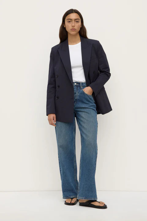 Assembly Label - Ellen Double Breasted Blazer - True Navy