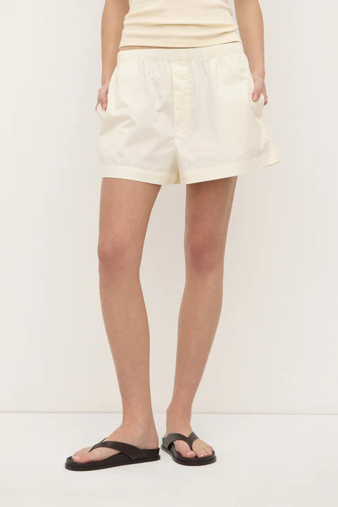 Assembly Label - Everyday Poplin Short - Butter