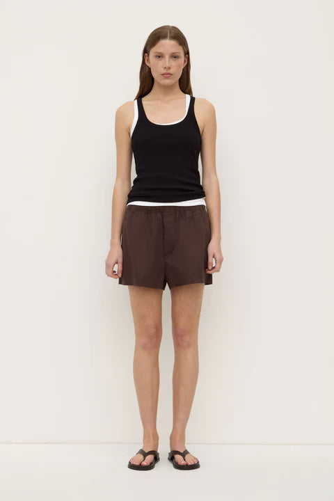 Assembly - Everyday Poplin Short - Ganache