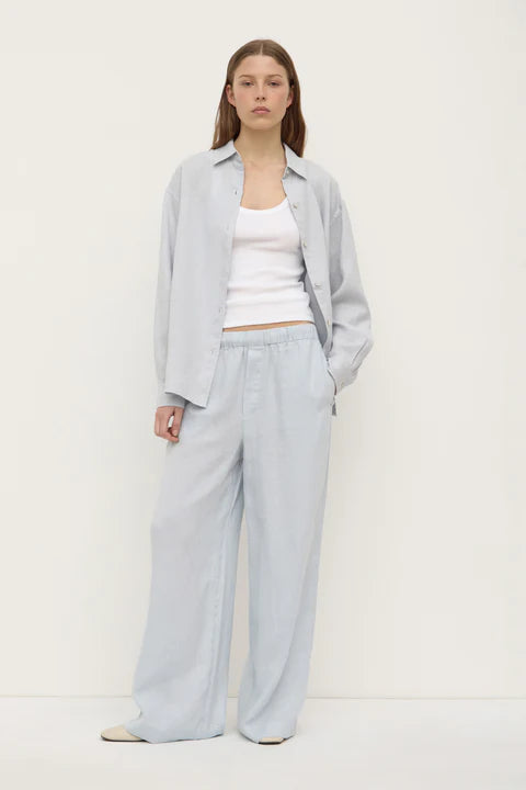 Assembly Label - Everyday Linen LS Shirt - Cloud
