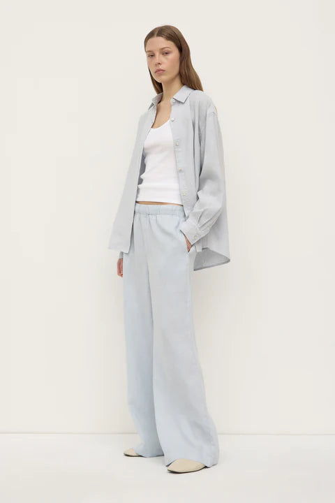 Assembly Label - Everyday Linen LS Shirt - Cloud