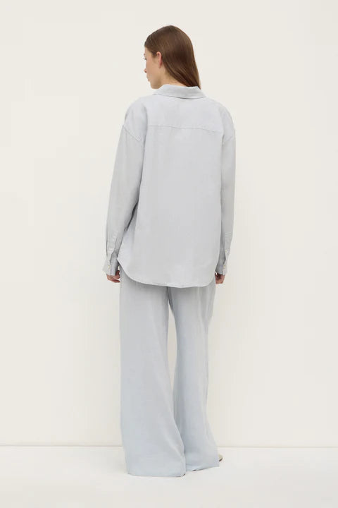 Assembly Label - Everyday Linen LS Shirt - Cloud