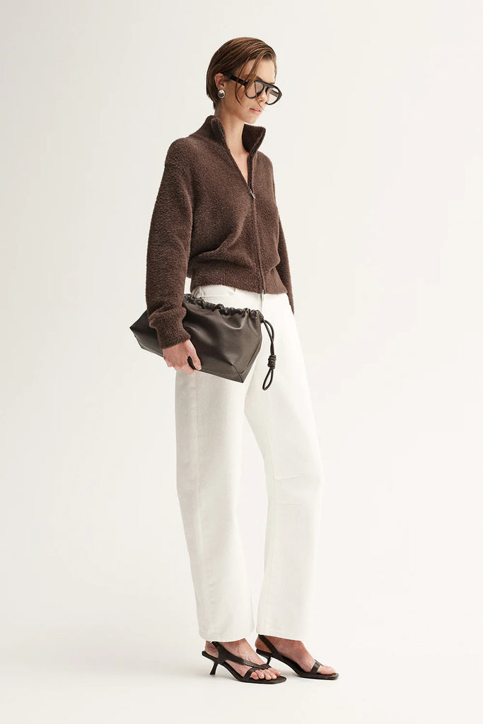 Elka - Leon Knit Cardigan - Chocolate