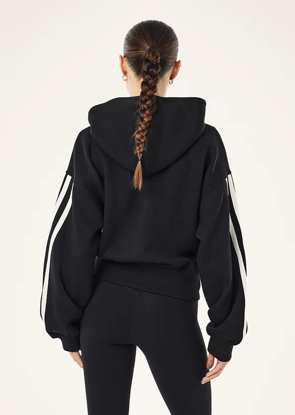 P.E Nation - Flip Side Zip Thru Hoodie - Black