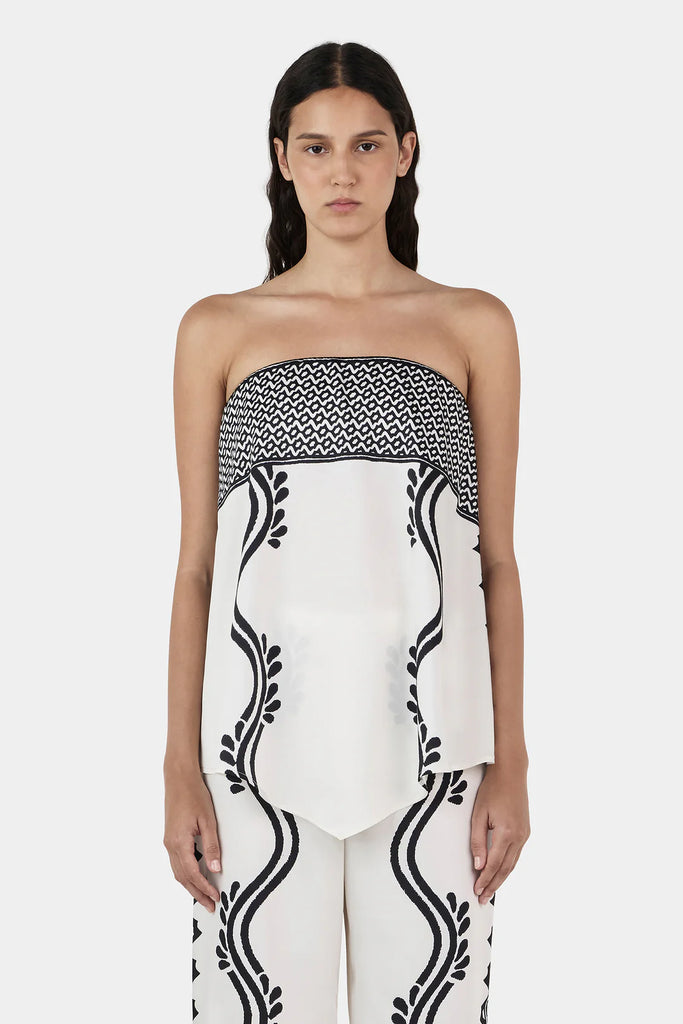 Hansen & Gretel - Franca Bodice - Geo Waves