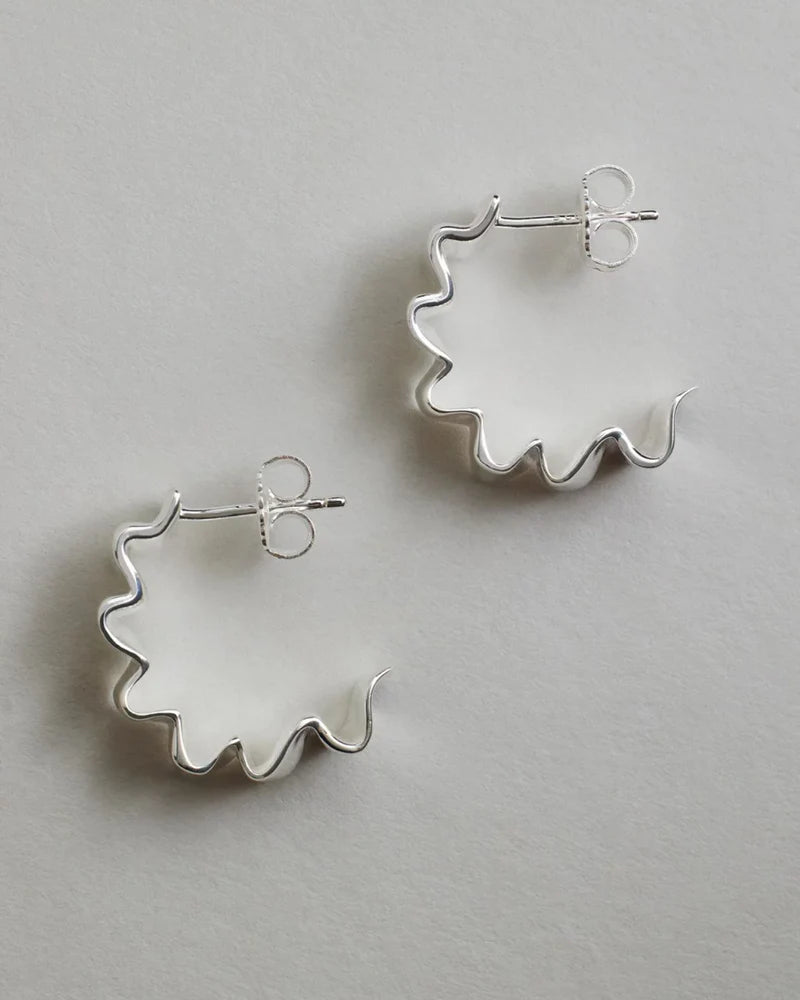 Saint Valentine - Franca Hoops - Silver