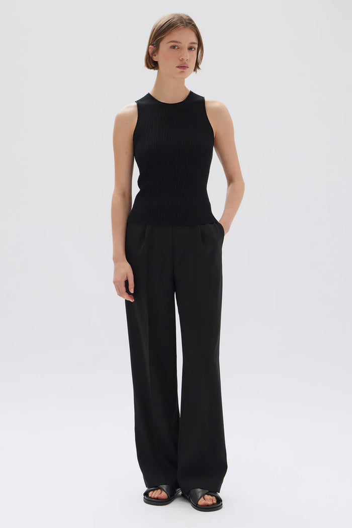 Assembly - Faye Knit Tank - Black