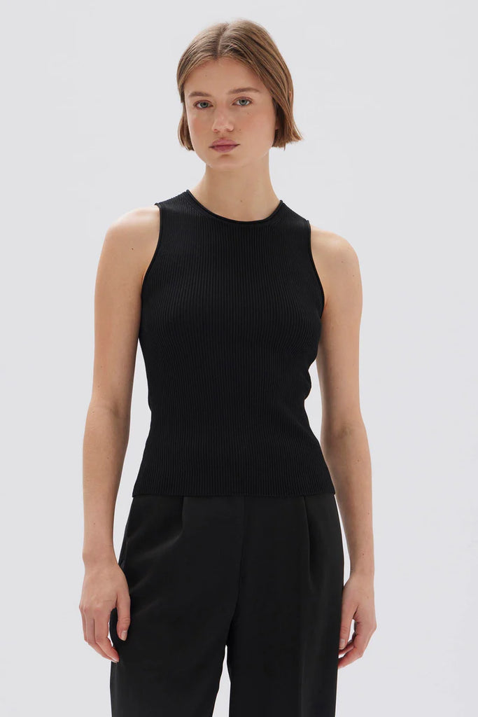 Assembly - Faye Knit Tank - Black