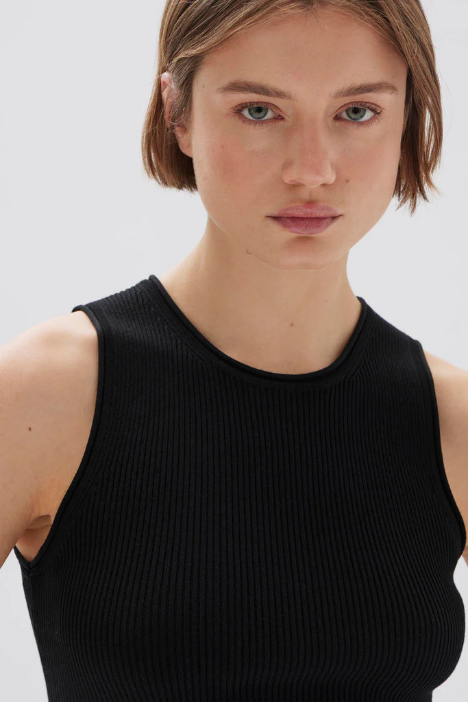 Assembly - Faye Knit Tank - Black