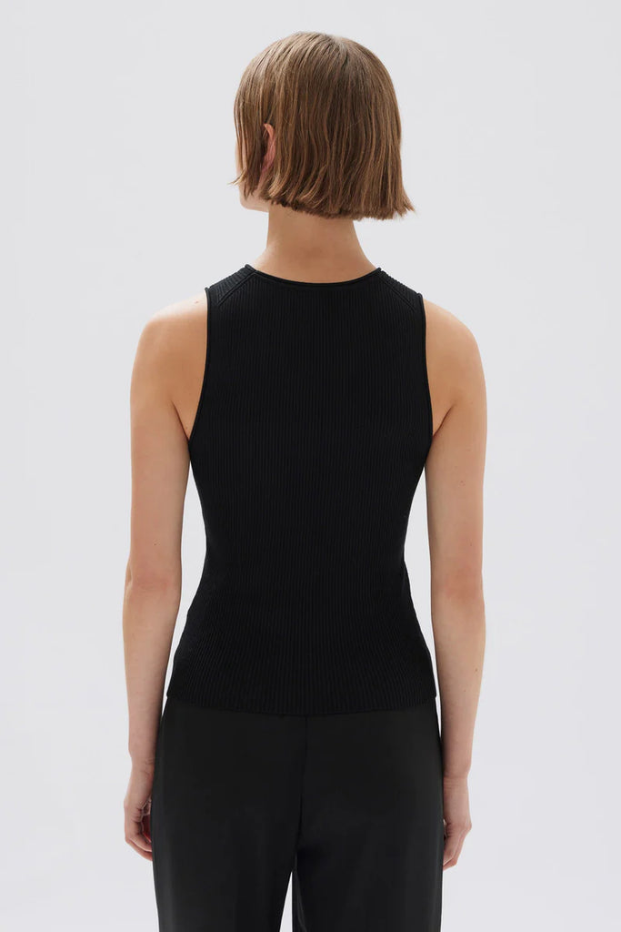 Assembly - Faye Knit Tank - Black