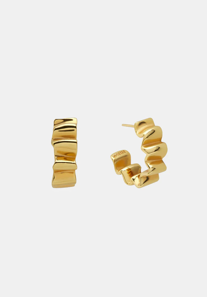 Saint Valentine - Franca Hoops - Gold