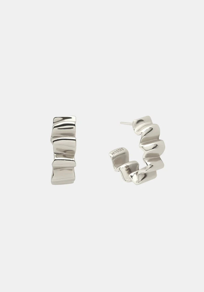 Saint Valentine - Franca Hoops - Silver
