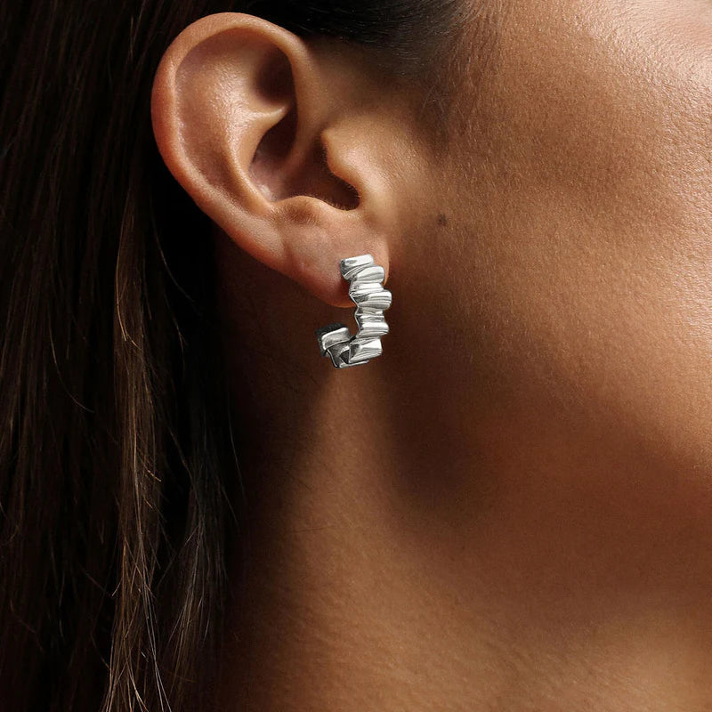 Saint Valentine - Franca Hoops - Silver