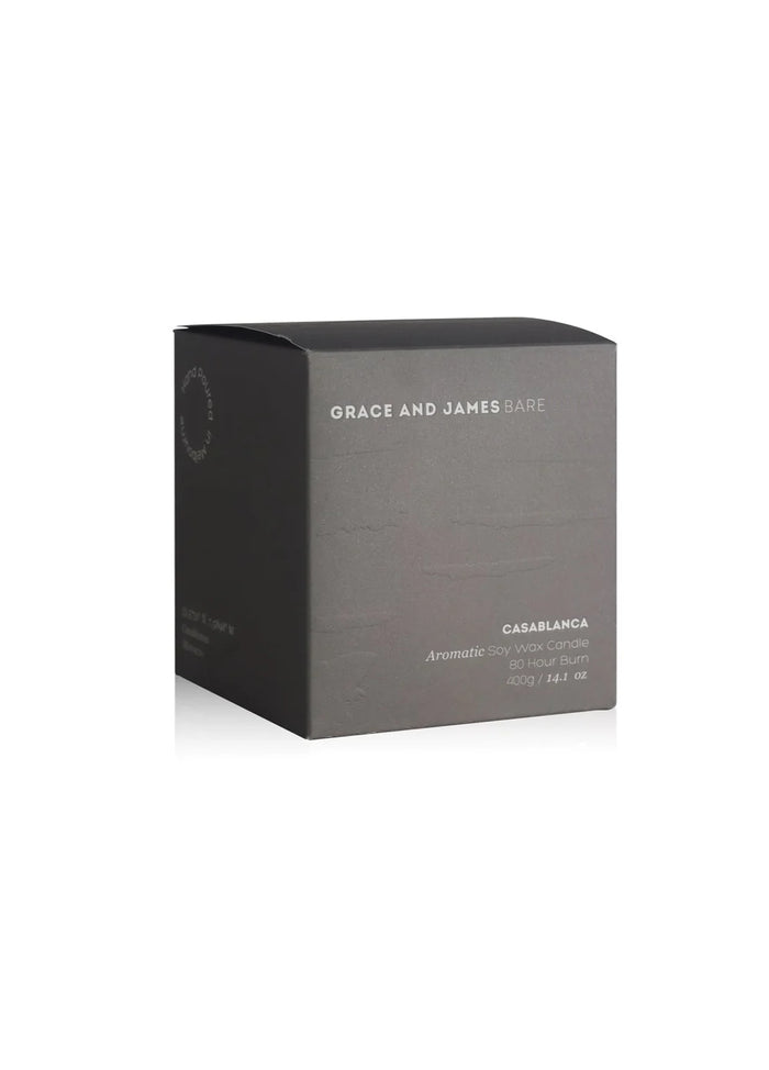 Grace and James - Casablanca 80 Hour Candle