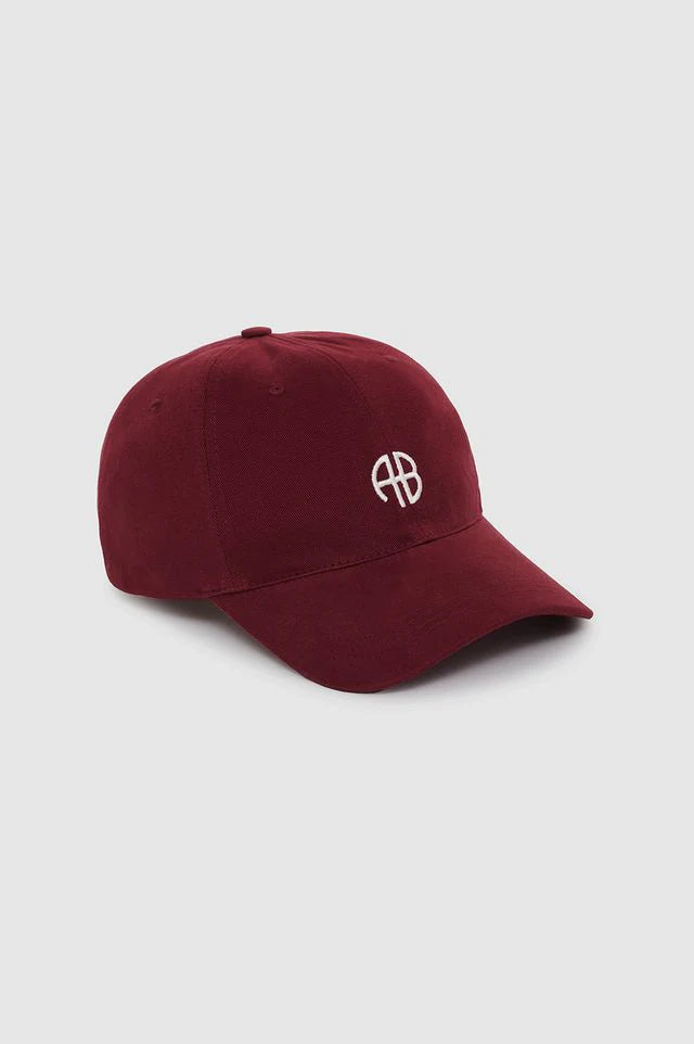 Anine Bing - Jeremy Baseball Cap AB - Cabernet