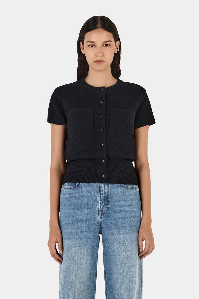 Hansen & Gretel - Remy Boucle Top - Black
