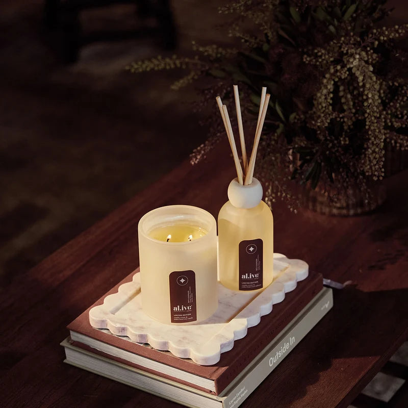 Alive - Vanilla Cream & Tonka Bean Reed Diffuser