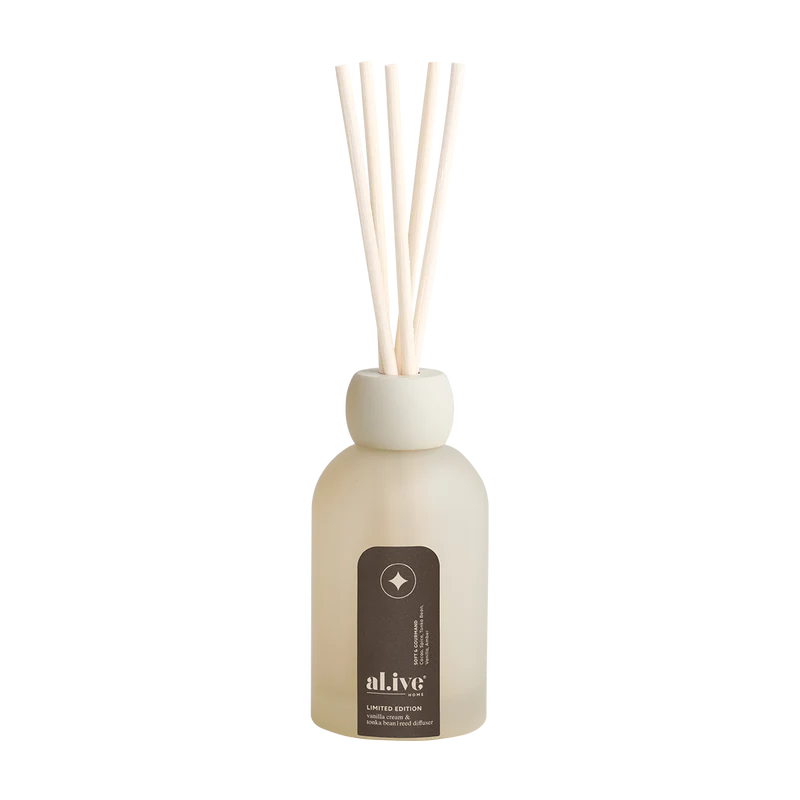 Alive - Vanilla Cream & Tonka Bean Reed Diffuser